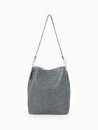 Сумка женская TEXTURA на магните, 24×14×29 см, серая - Фото 3