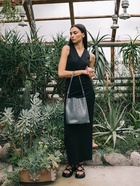 Сумка женская TEXTURA на магните, 24×14×29 см, серая - Фото 15