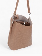 Сумка женская TEXTURA на магните, 24×14×29 см, бежевая - Фото 10