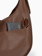 Сумка - мешок женская TEXTURA, на магните, с косметичкой, 34×12×27 см, коричневая - Фото 9