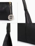 Сумка - мешок женская TEXTURA, на магните, с косметичкой, 34×9×28 см, чёрная - Фото 4