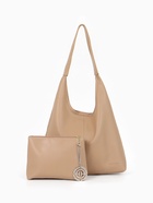 Сумка - мешок женская TEXTURA, на магните, с косметичкой, 34×9×28 см, молочная - Фото 2