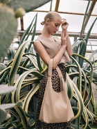 Сумка - мешок женская TEXTURA, на магните, с косметичкой, 34×9×28 см, молочная - Фото 17