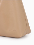 Сумка - мешок женская TEXTURA, на магните, с косметичкой, 34×9×28 см, молочная - Фото 5