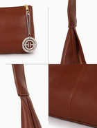 Сумка - мешок женская TEXTURA, на магните, с косметичкой, 34×9×28 см, коричневая - Фото 3