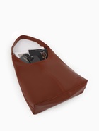 Сумка - мешок женская TEXTURA, на магните, с косметичкой, 34×9×28 см, коричневая - Фото 10