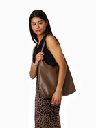 Сумка - мешок женская TEXTURA, на магните, с косметичкой, 34×9×28 см, хаки - Фото 16