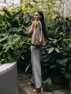 Сумка - мешок женская TEXTURA, на магните, с косметичкой, 34×9×28 см, хаки - Фото 3