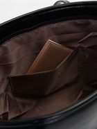 Сумка-шопер женская на молнии, размер 30.5×12×27 см, однотонная, чёрная - Фото 8