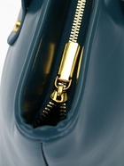 Сумка-шопер женская на молнии, размер 30.5×12×27 см, однотонная, синяя - Фото 10