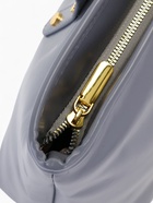 Сумка-шопер женская на молнии, размер 30.5×12×27 см, однотонная, серая - Фото 10