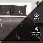 Постельное бельё "Этель" 1.5 сп Magic night 143х215 см, 150х214 см, 70х70 см - 2 шт, бязь 10383291 - фото 14505737