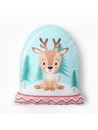 Подушка декоративная новогодняя «Этель. Олененок» 30×30 см - Фото 4