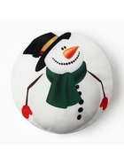 Подушка декоративная новогодняя «Этель. Снеговичок» 32×32 см - Фото 3