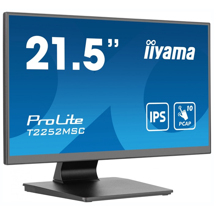 Монитор Iiyama 21.5" ProLite T2252MSC-B2 черный IPS LED 5ms 16:9 HDMI M/M глянцевая 250cd 1   107043 - фото 51653945