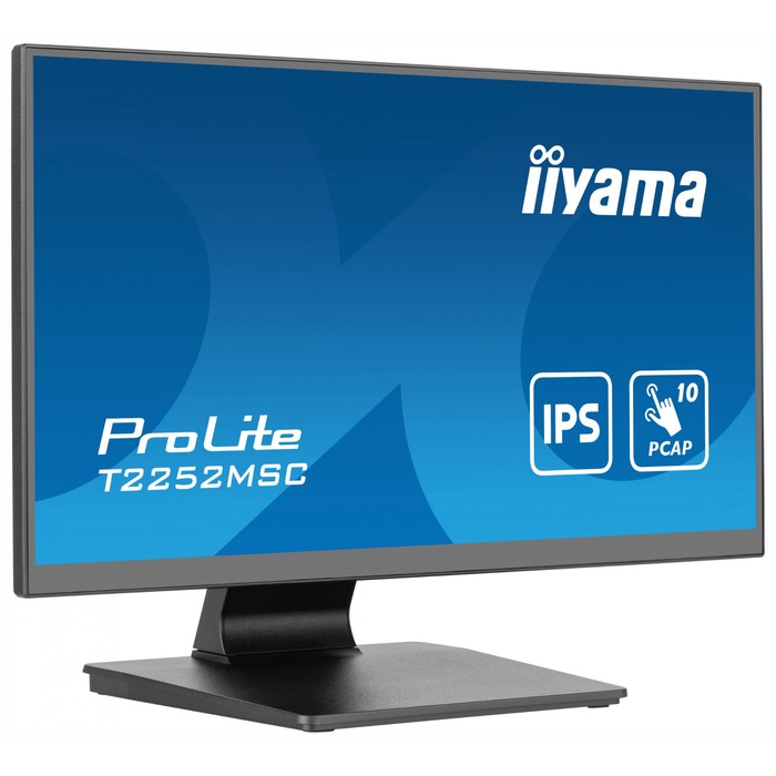 Монитор Iiyama 21.5" ProLite T2252MSC-B2 черный IPS LED 5ms 16:9 HDMI M/M глянцевая 250cd 1   107043 - фото 51653947