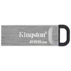 Флешка Kingston 256GB DataTraveler Kyson DTKN/256GB USB3.2 серебристый/черный - фото 51632554