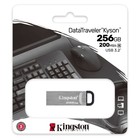 Флешка Kingston 256GB DataTraveler Kyson DTKN/256GB USB3.2 серебристый/черный - фото 51632556 Флешка Kingston 256GB DataTraveler Kyson DTKN/256GB USB3.2 серебристый/черный - фото 51632556