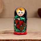 Матрёшка "Анна", хохлома, 5-кукольная - фото 25384810