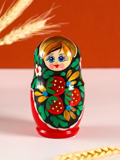 Матрёшка дерево «Наталья», 12 см, 5-кукольная
