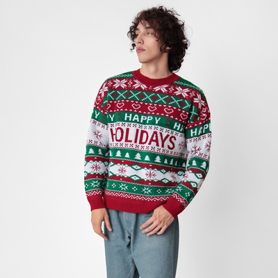 Свитер вязаный новогодний KAFTAN Holidays, размер 42