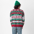 Свитер вязаный новогодний KAFTAN Holidays, размер 56 - Фото 6