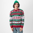 Свитер вязаный новогодний KAFTAN Holidays, размер 56 - Фото 7