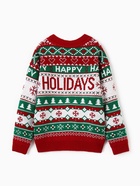 Джемпер детский новогодний вязаный KAFTAN: Holidays, зелёный, рост 110-116 см - Фото 11