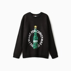 Джемпер вязаный новогодний мужской KAFTAN Beer, чёрный, размер 54 - Фото 6