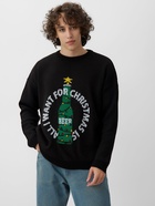 Джемпер вязаный новогодний мужской KAFTAN Beer, чёрный, размер 56 - Фото 3