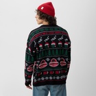 Джемпер вязаный новогодний мужской KAFTAN «НЛО», размер 50 - Фото 5