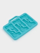 Форма для шоколада Доляна «Пистолет», силикон, 18.7×13.4 см, 6 ячеек (7.5×5.1 см), голубая - Фото 2