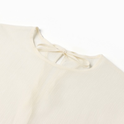 Платье женское с подкладом MINAKU: Casual Collection, белое, размер 42