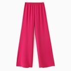 Брюки палаццо женские MINAKU: Casual Collection, розовые, размер 48 - фото 27356596