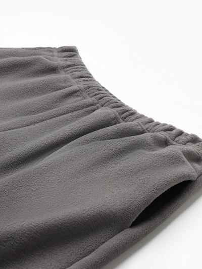Брюки флисовые мужские спортивные MINAKU: Fleece Soft, размер 44, графитовые