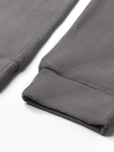 Брюки флисовые мужские спортивные MINAKU: Fleece Soft, размер 44, графитовые
