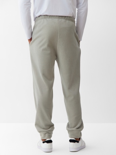 Брюки флисовые мужские спортивные MINAKU: Fleece Soft, размер 46, серые