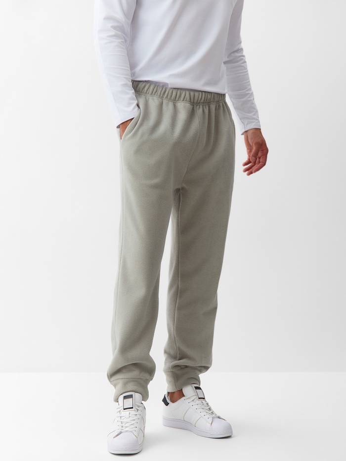 Брюки флисовые мужские спортивные MINAKU: Fleece Soft, размер 48, серые