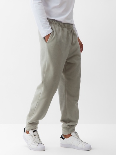 Брюки флисовые мужские спортивные MINAKU: Fleece Soft, размер 48, серые
