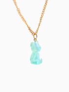 Кулоны парные «Выбражулька» неразлучники, мармеладные мишки, цвет сине-розовый в золоте, 40 см - Фото 4