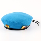 Набор военного «Сильный солдат» голубой берет, размер 54, значок, флажок - Фото 7