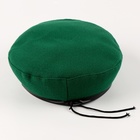 Набор военного «Сильный солдат» зелёный берет, размер 52 - 54, значок, флажок - Фото 6