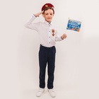 Набор военного «Сильный солдат» красный берет, размер 52 - 54, значок, флажок - Фото 2