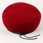 Набор военного «Сильный солдат» красный берет, размер 52 - 54, значок, флажок - Фото 6