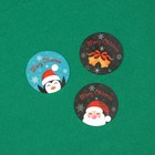 Наклейки новогодние в рулоне «Новогодняя ночь», 500 шт., 2.5×2.5 см - Фото 5