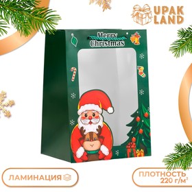 {{productViewItem.photos[photoViewList.activeNavIndex].Alt || productViewItem.photos[photoViewList.activeNavIndex].Description || 'Пакет подарочный новогодний с окном&quot;Дед мороз&quot;, 18 х 25 х 13 см. Новый год'}}