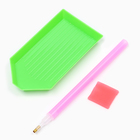 Термокружка детская с алмазной мозаикой «Дед Мороз», 450 мл, набор для творчества - Фото 8