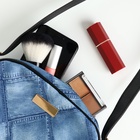 Сумка женская кросс-боди на молнии, 20.5×6.5×11.5 см, синяя - Фото 7