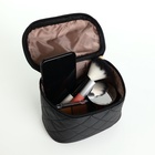 Сумка женская кросс-боди на молнии, 16.5×9×10.5 см, чёрная - Фото 9