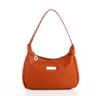 Сумка женская багет на молнии, 25×7×13.5 см, рыжая - Фото 5